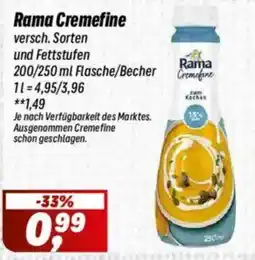 Simmel Rama Cremefine Angebot