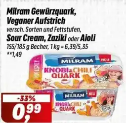 Simmel Milram Gewürzquark, Veganer Aufstrich Angebot