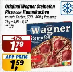 Simmel Original Wagner Steinofen Pizza oder Flammkuchen Angebot