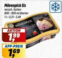 Simmel Mövenpick Eis Angebot