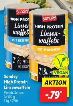 Lidl Sondey High Protein Linsenwaffeln Angebot