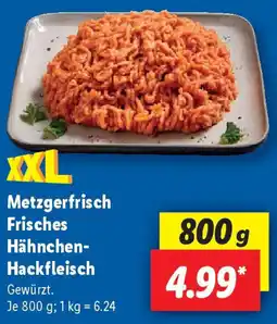 Lidl Metzgerfrisch Frisches Hähnchen- Hackfleisch Angebot
