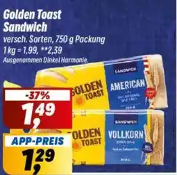 Simmel Golden Toast Sandwich Angebot