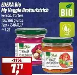 Simmel EDEKA Bio My Veggie Brotaufstrich Angebot