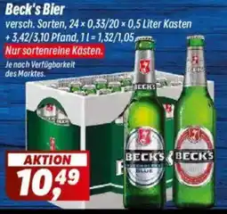Simmel Beck's Bier Angebot