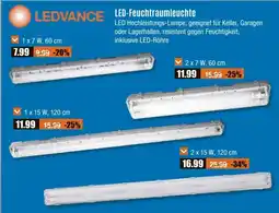 V Baumarkt LEDVANCE LED-Feuchtraumleuchte Angebot