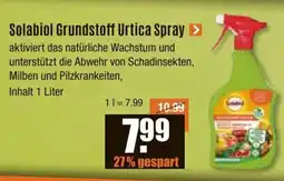 V Baumarkt Solabiol Grundstoff Urtica Spray Angebot