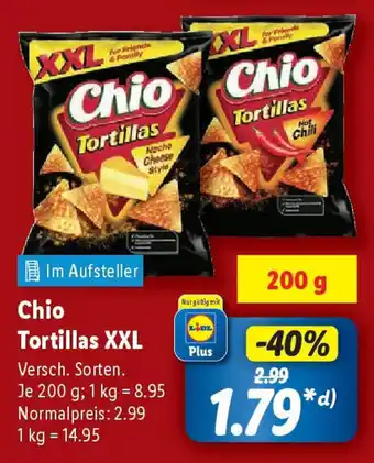 Lidl Chio Nacho Cheese Angebot