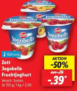 Lidl Zott Jogobella Fruchtjoghurt Angebot