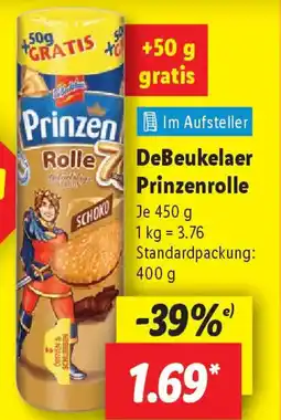 Lidl DeBeukelaer Prinzenrolle Angebot