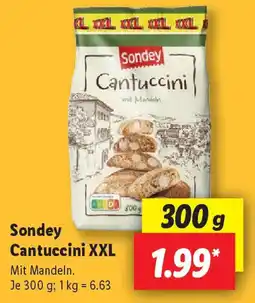 Lidl Sondey Cantuccini XXL Angebot