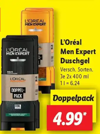 Lidl L'Oréal Men Expert Duschgel Angebot