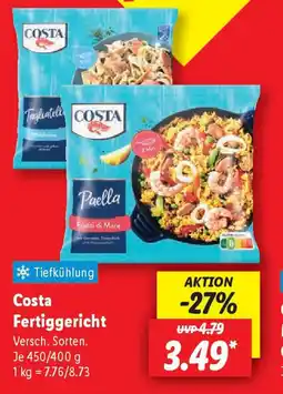 Lidl Costa Fertiggericht Angebot