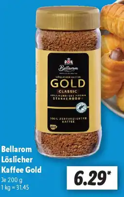 Lidl Bellarom Löslicher Kaffee Gold Angebot