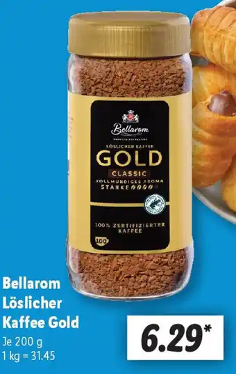 Lidl Bellarom Löslicher Kaffee Gold Angebot