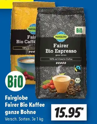 Lidl Fairer Bio Kaffee ganze Bohne Angebot