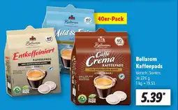Lidl Bellarom Kaffeepads Angebot