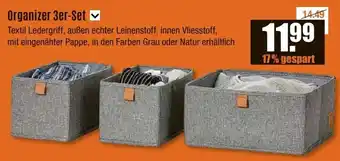 V Baumarkt Organizer 3er-Set Angebot