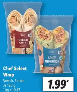 Lidl Chef Select Wrap Angebot