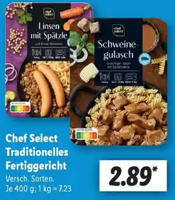 Lidl Chef Select Traditionelles Fertiggericht Angebot