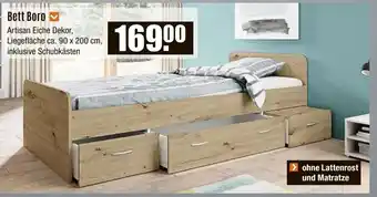 V Baumarkt Bett Boro Angebot