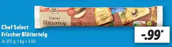 Lidl Chef Select Frischer Blätterteig Angebot