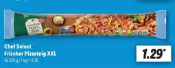 Lidl Chef Select Frischer Pizzateig XXL Angebot