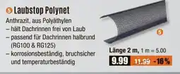 V Baumarkt MARLEY Laubstop Polynet Angebot