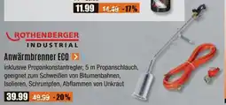 V Baumarkt ROTHENBERGER INDUSTRIAL Anwärmbrenner ECO Angebot
