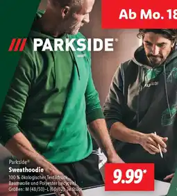 Lidl Parkside Sweathoodie Angebot