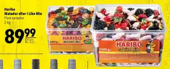 CITTI Markt Haribo Matador eller I Like Mix Angebot
