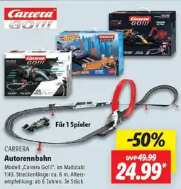 Lidl CARRERA Autorennbahn Angebot