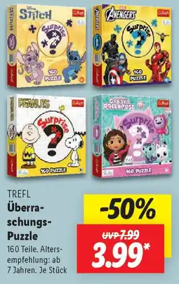 Lidl TREFL Überra- schungs- Puzzle Angebot