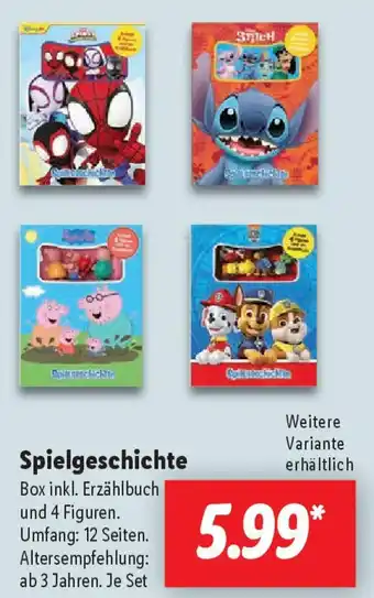 Lidl Spielgeschichte Angebot