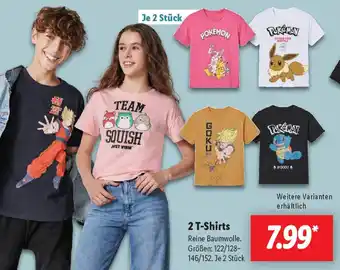 Lidl 2 T-Shirts Angebot