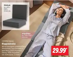 Lidl LIVARNO home Klappmatratze Angebot