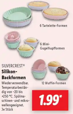 Lidl SILVERCREST Backformen Angebot