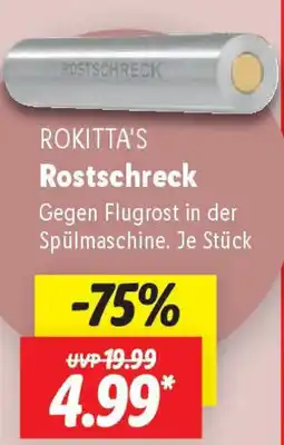 Lidl ROKITTA'S Rostschreck Angebot