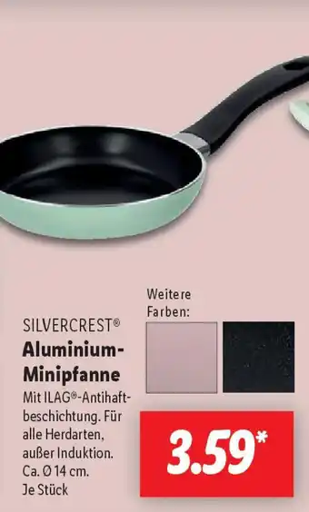 Lidl SILVERCREST Aluminium- Minipfanne Angebot