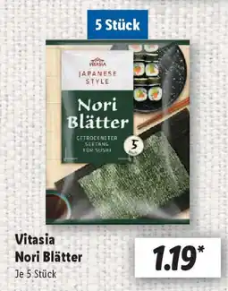 Lidl Vitasia Nori Blätter Angebot