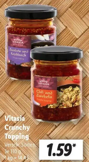 Lidl Vitasia Crunchy Topping Angebot