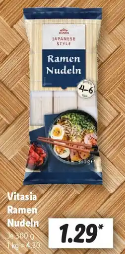 Lidl Vitasia Ramen Nudeln Angebot