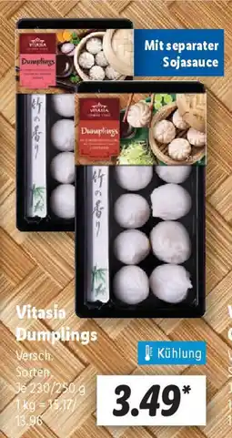 Lidl Vitasia Dumplings Angebot