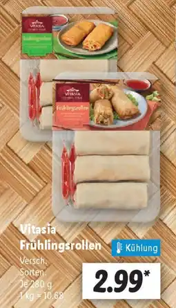 Lidl Vitasia Frühlingsrollen Angebot