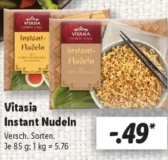 Lidl Vitasia Instant Nudeln Angebot