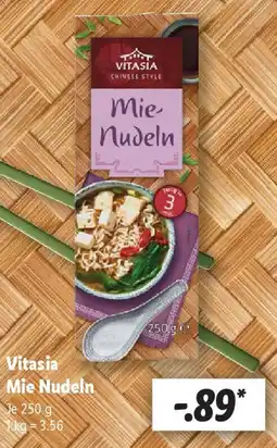 Lidl Vitasia Mie Nudeln Angebot