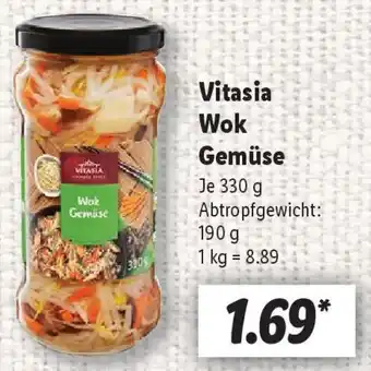 Lidl Vitasia Wok Gemüse Angebot