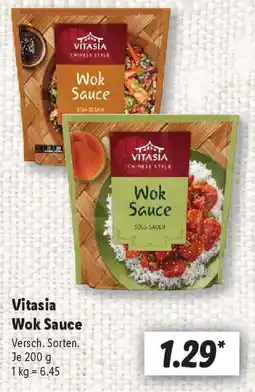 Lidl Vitasia Wok Sauce Angebot