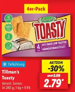 Lidl Tillman's Toasty Angebot