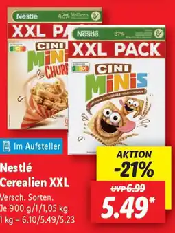 Lidl Nestlé Cerealien XXL Angebot
